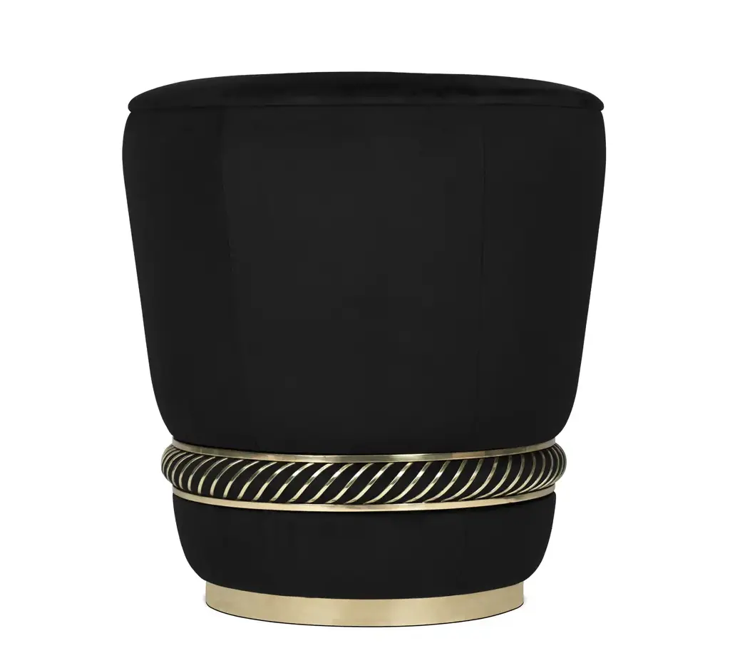 Tabouret Noir