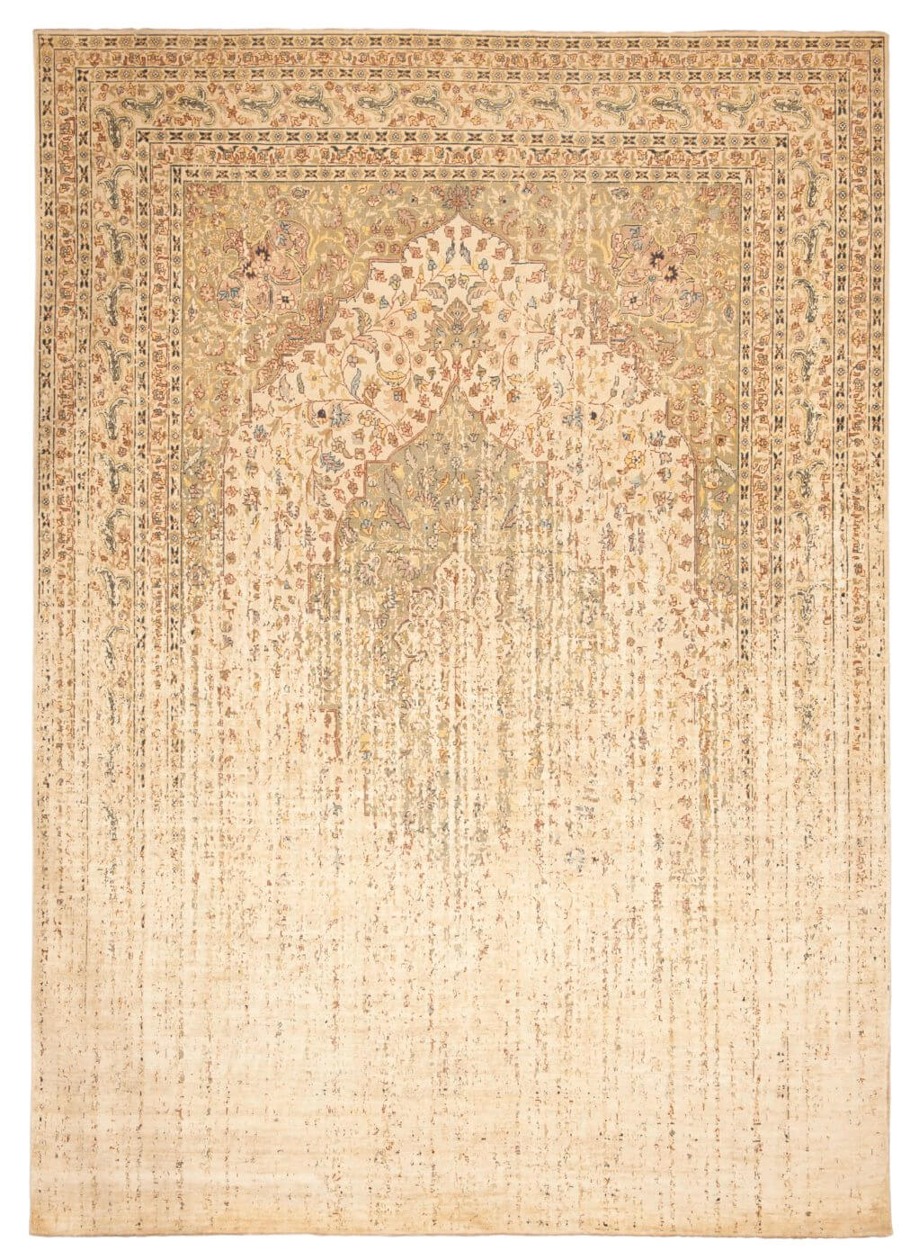 Tapis Tabriz Park Vendetta Beige | Taille: 250 x 300 cm