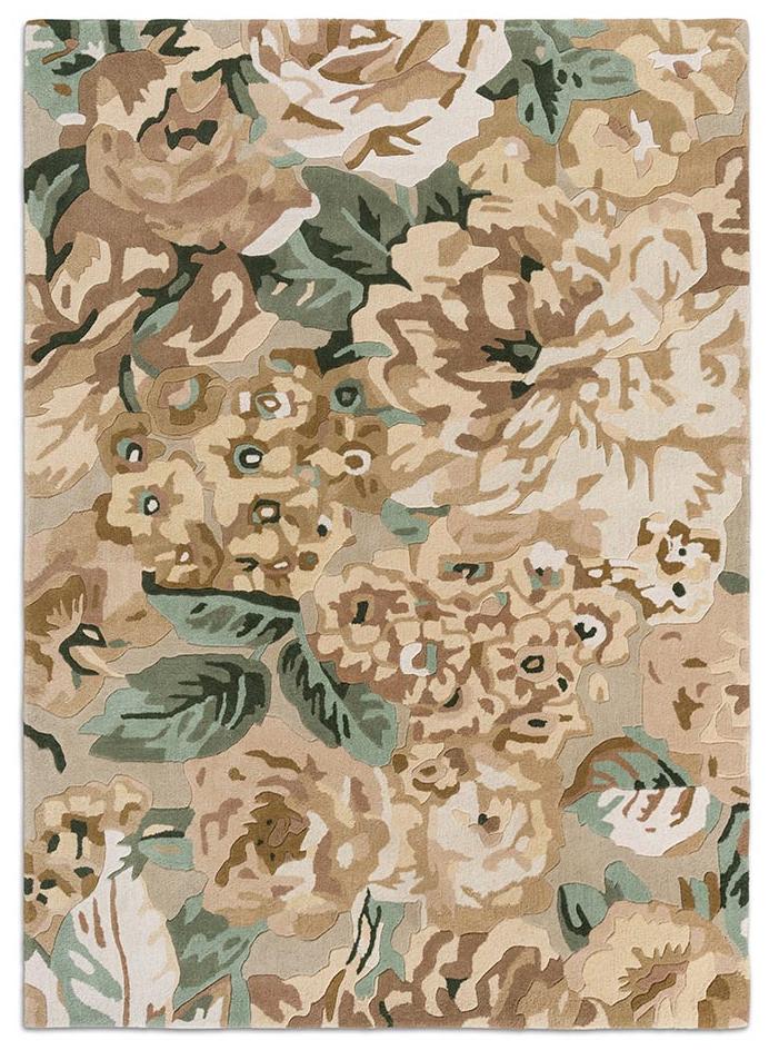 Rose & Peony Birch Tapis