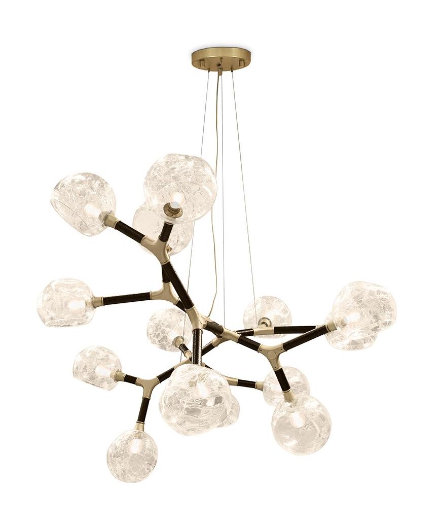Grande Suspension Irrégulière Multi-Teintes