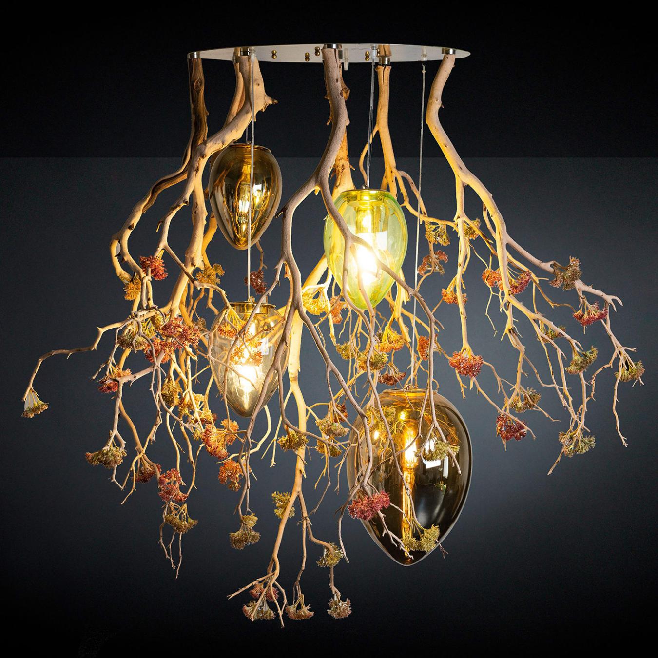 Lustre en cristal Manzanita