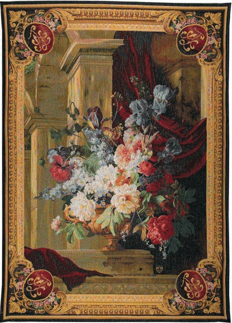 Tapisserie Bouquet Vertical Architecture