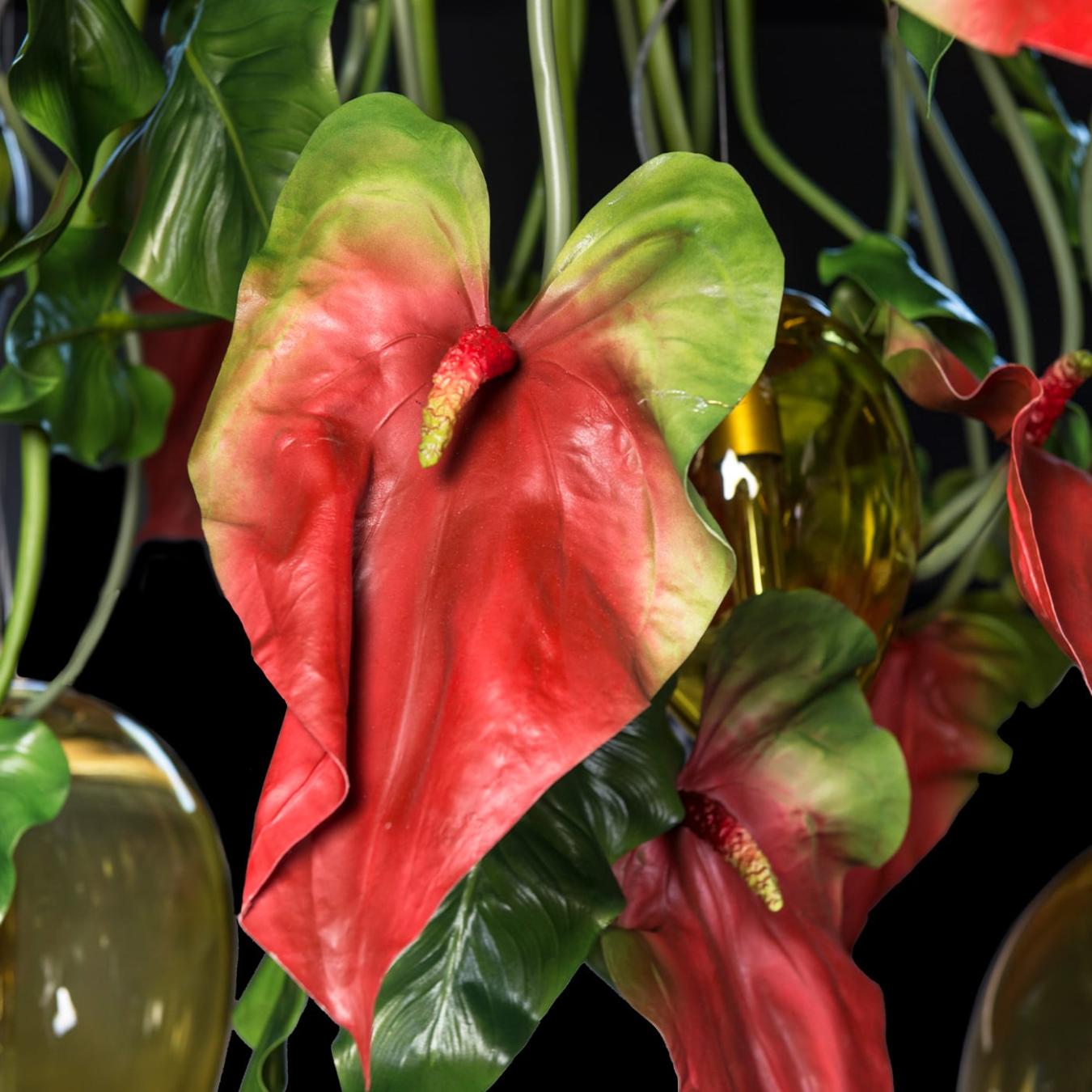 Lustre sombre Anthurium