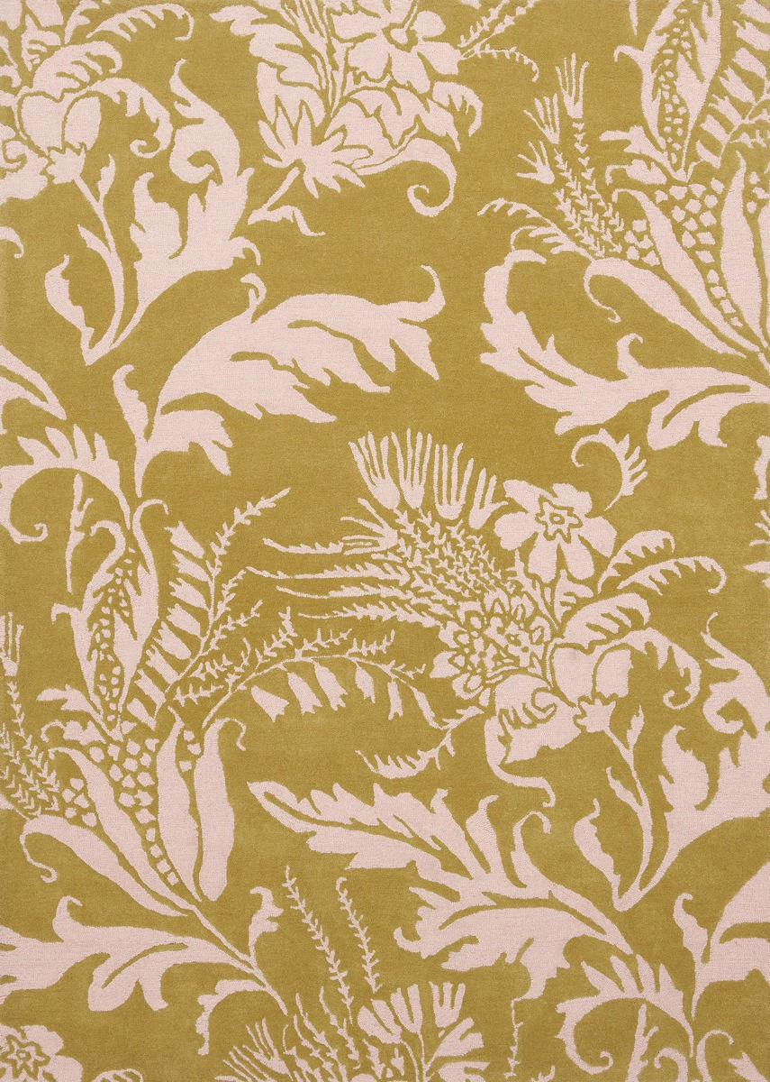Tapis Baroque Jaune