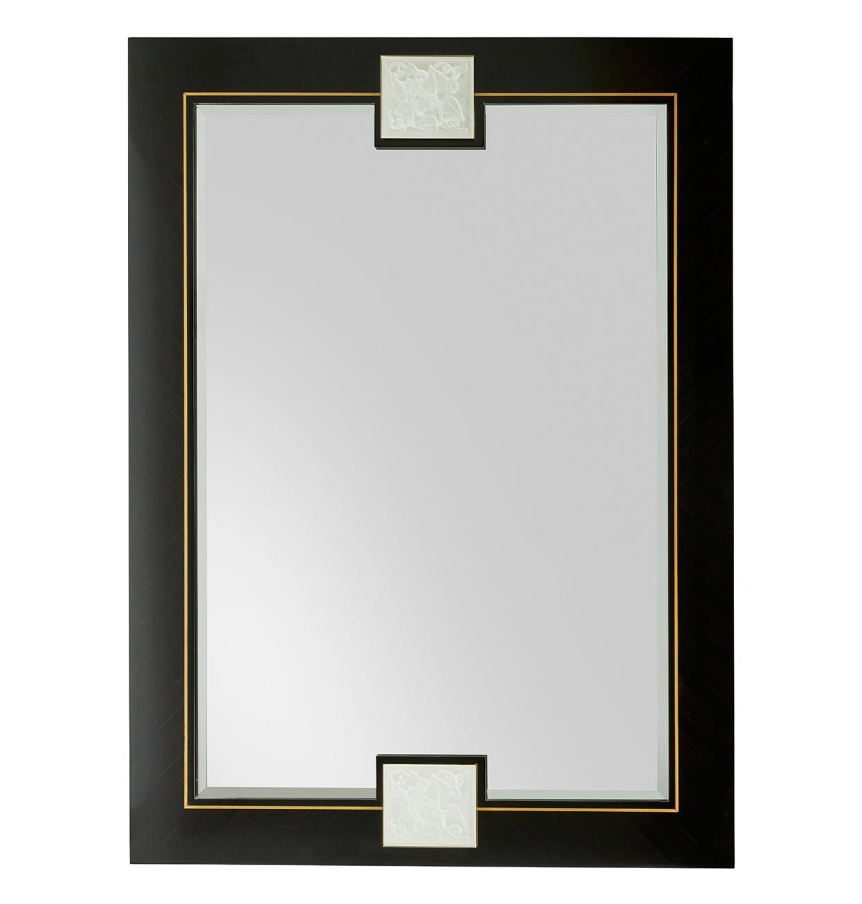 Miroir mural Ebony en laiton