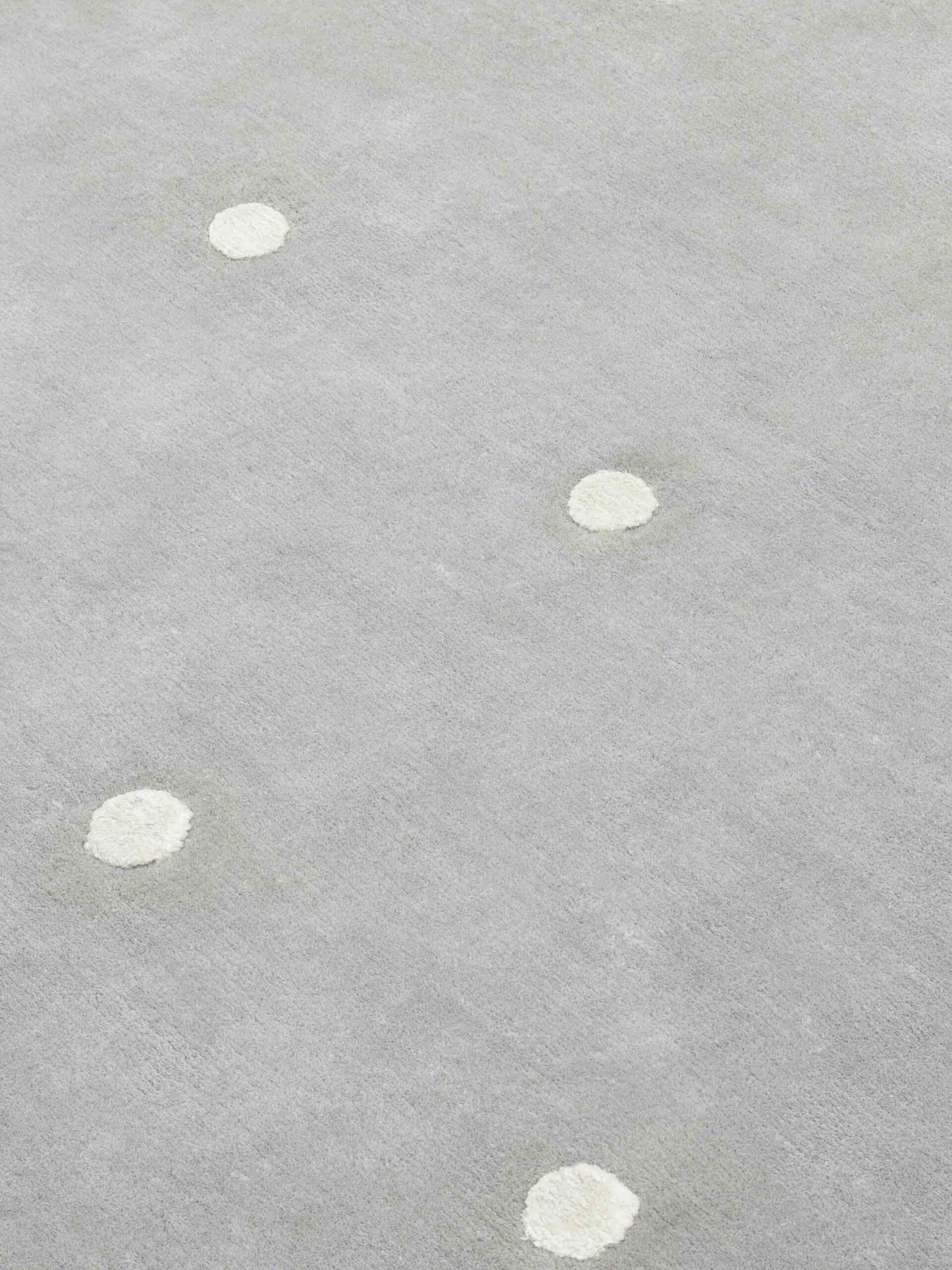 Tapis Points Gris