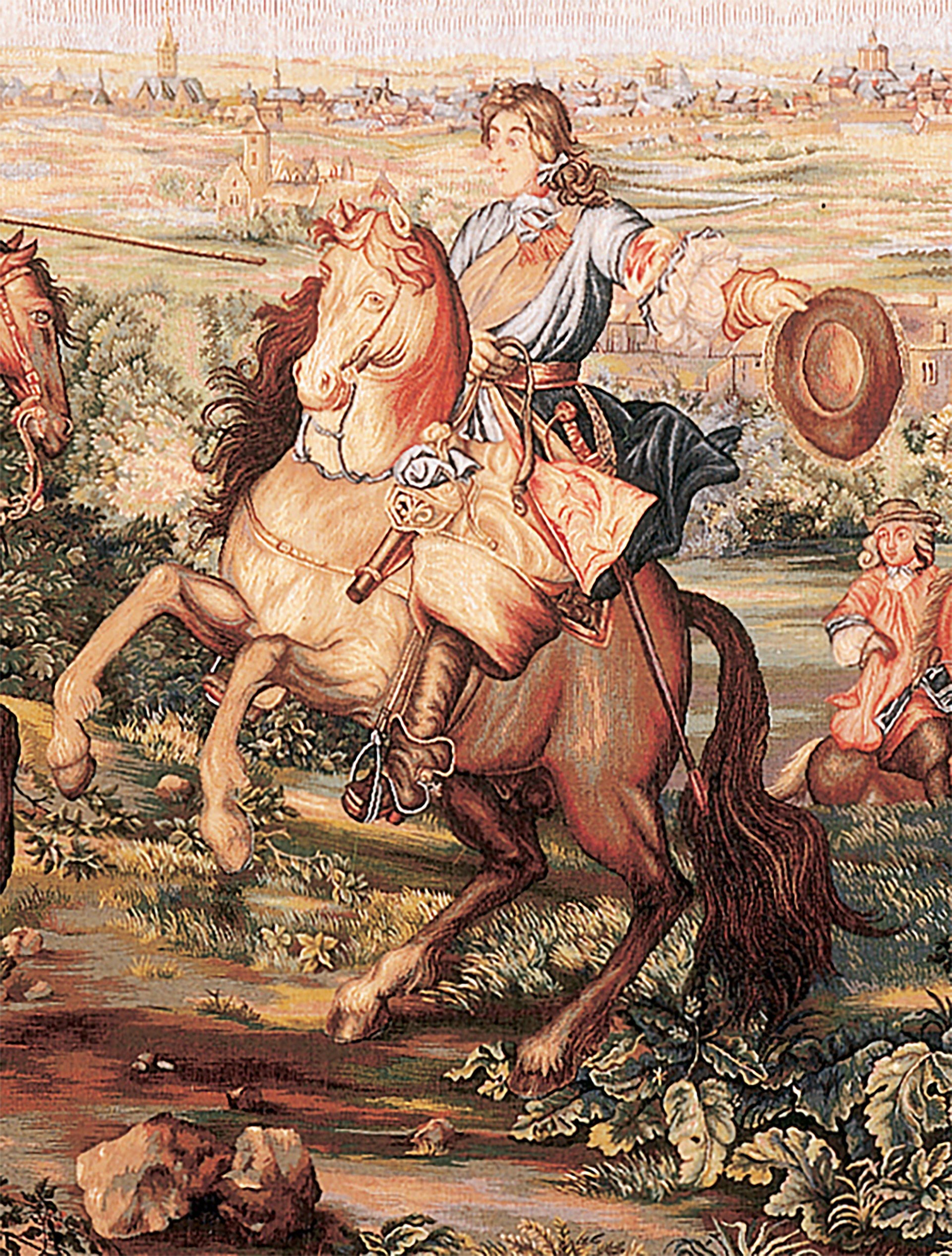 Tapisserie La Prise de Lille – Ornements