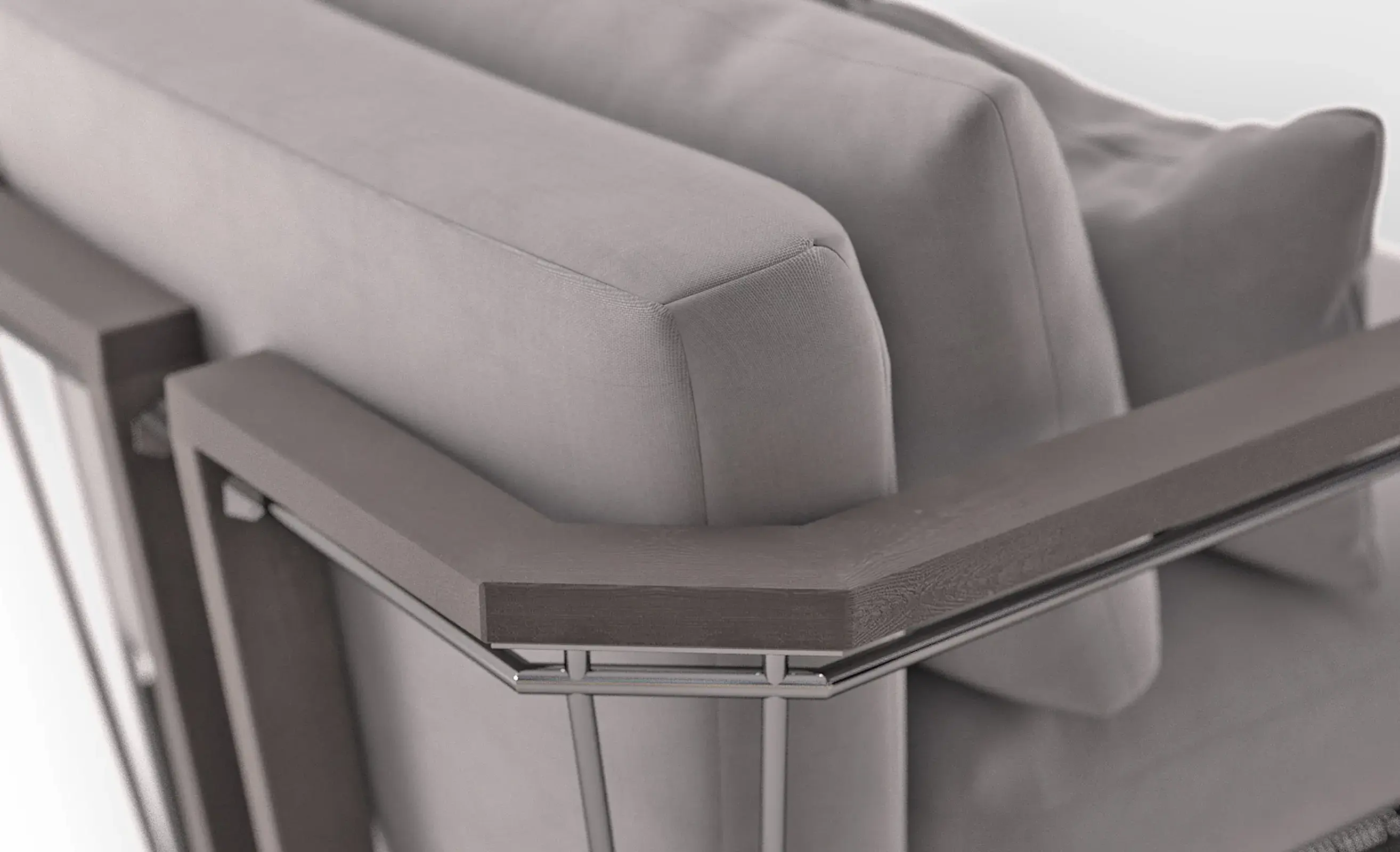 Fauteuil Gris Heritage