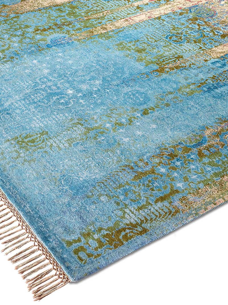 Tapis tissé main Woods