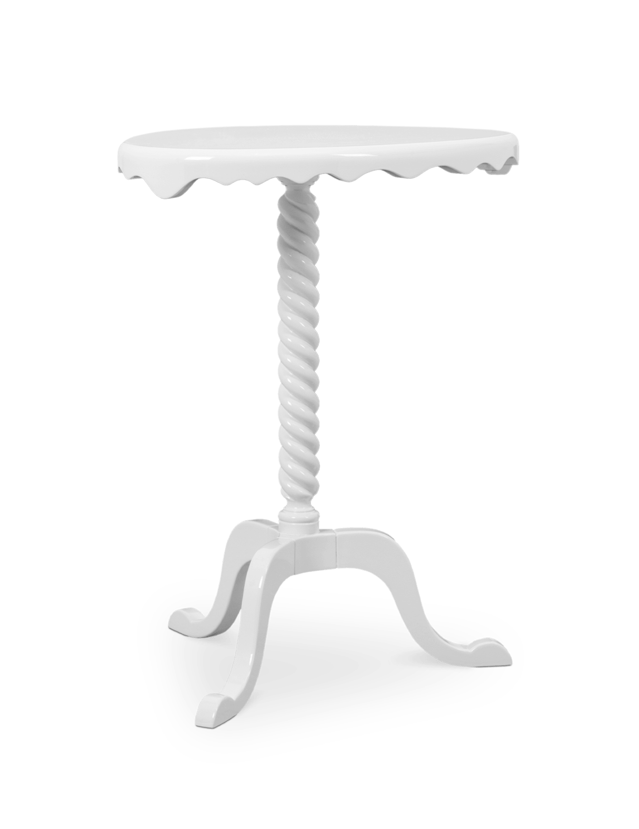 Table d'Appoint Ottoman Blanche