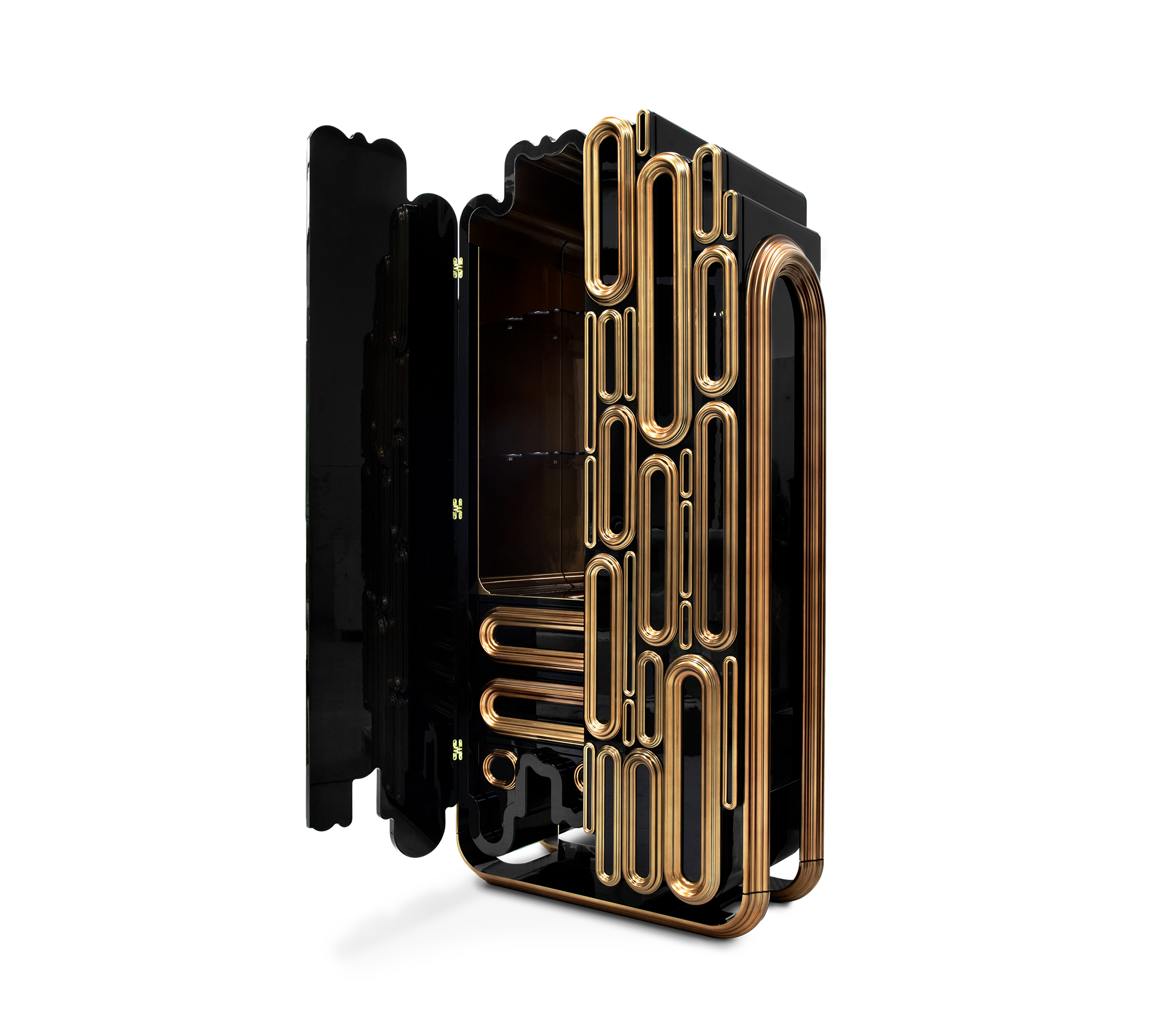Armoire Dorée Ellipse