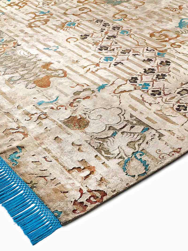 Tapis noué main de luxe Dragon