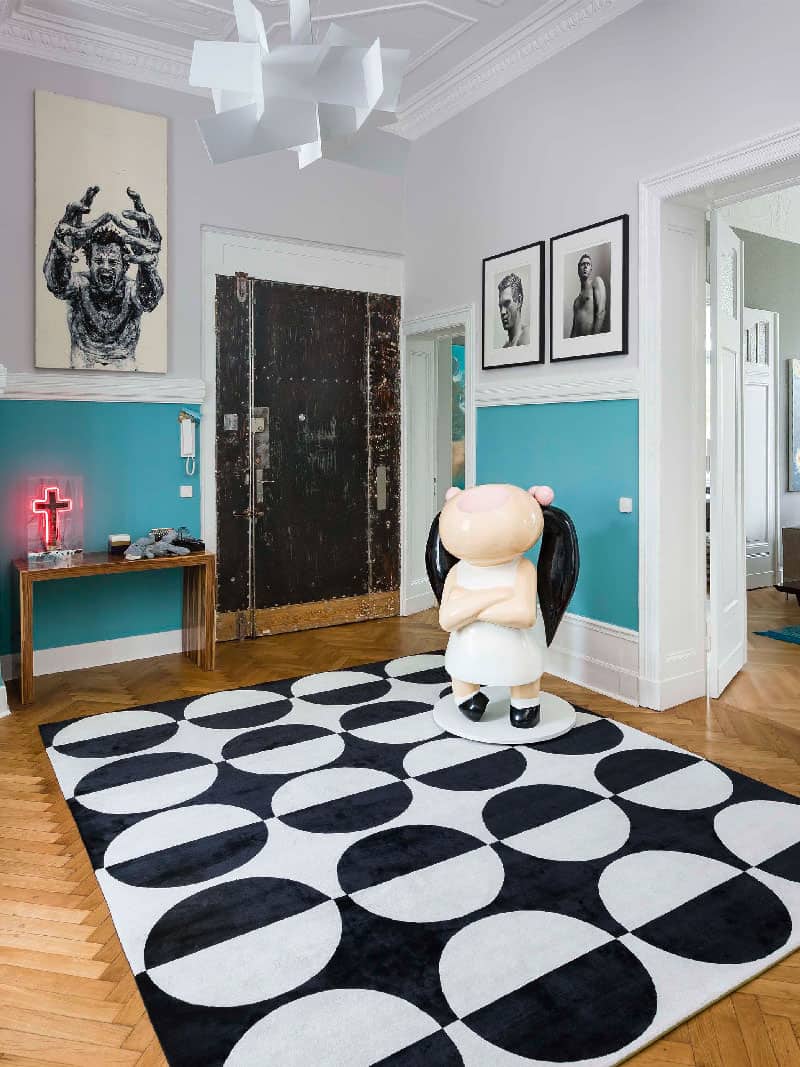 Tapis noué main Éco