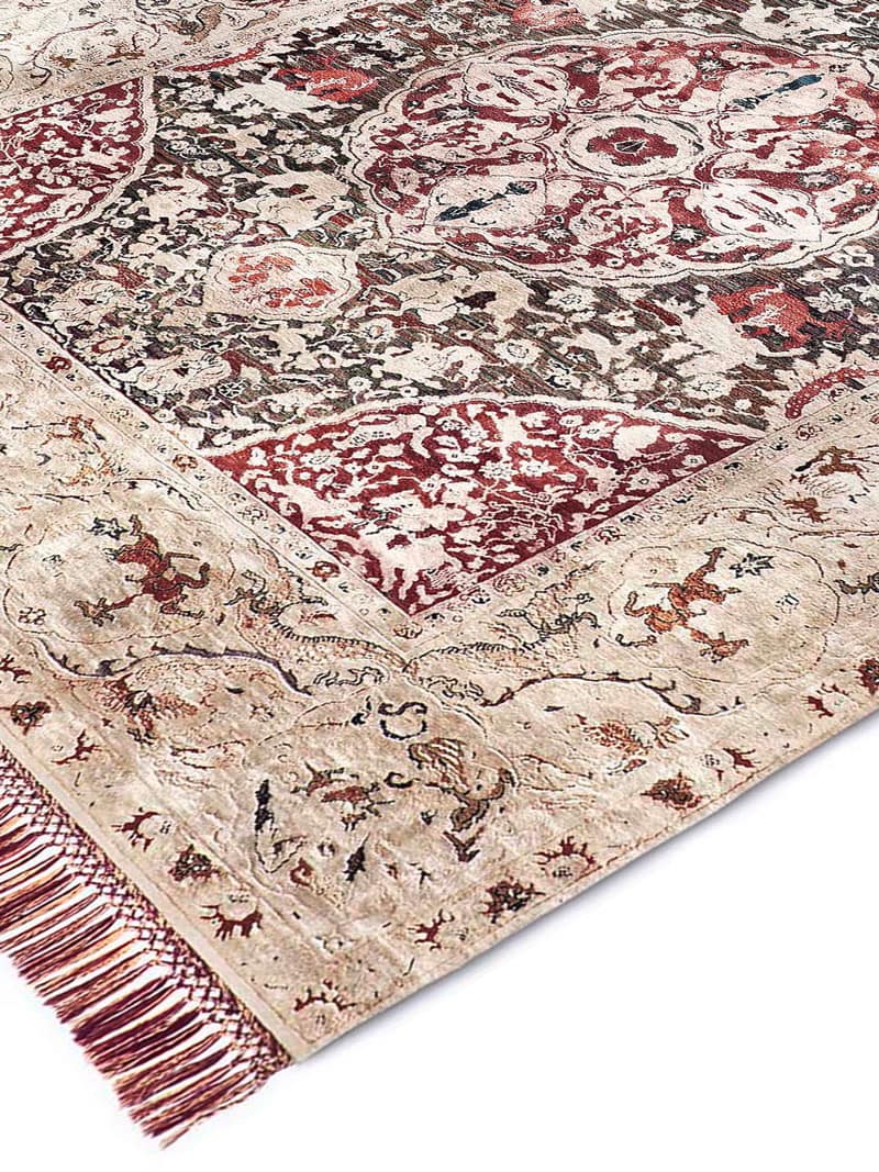 Tapis noué main Gold Luxe