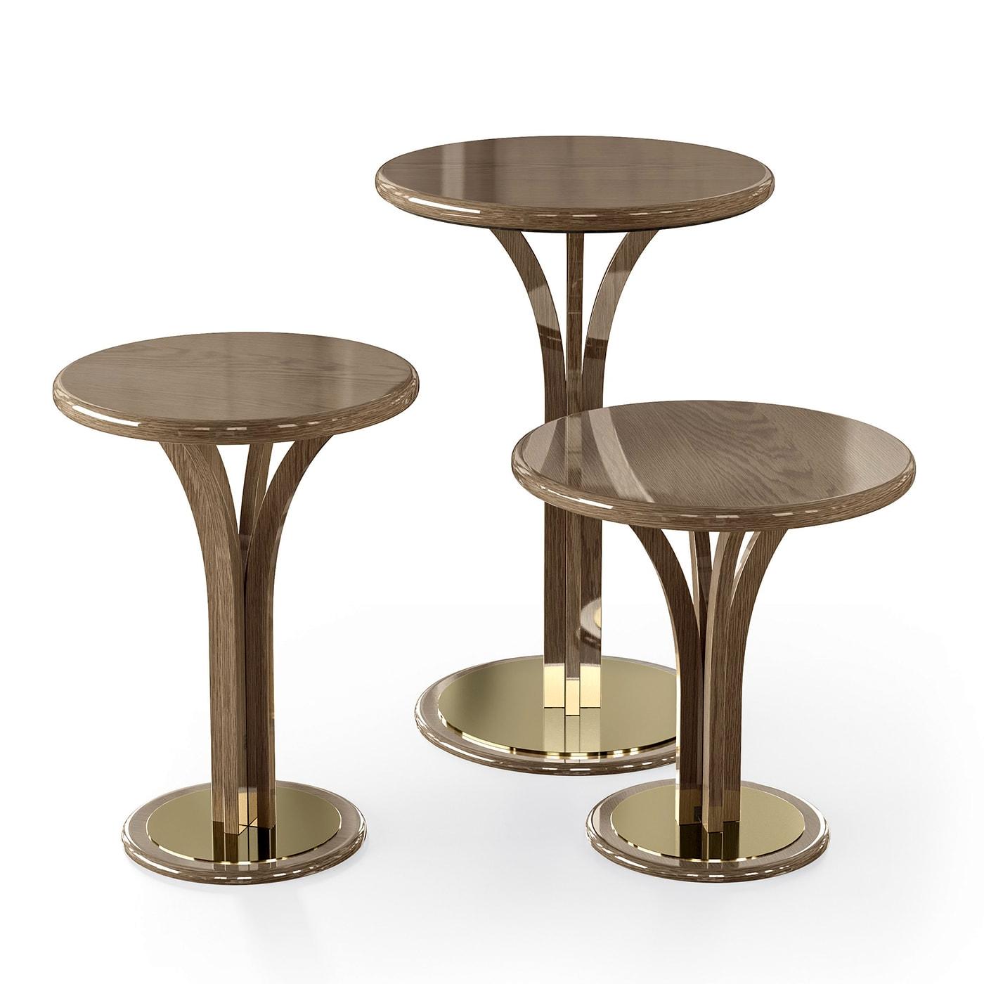 Table d'Appoint Ronde | Dimensions: Ø 50 x H 50 cm