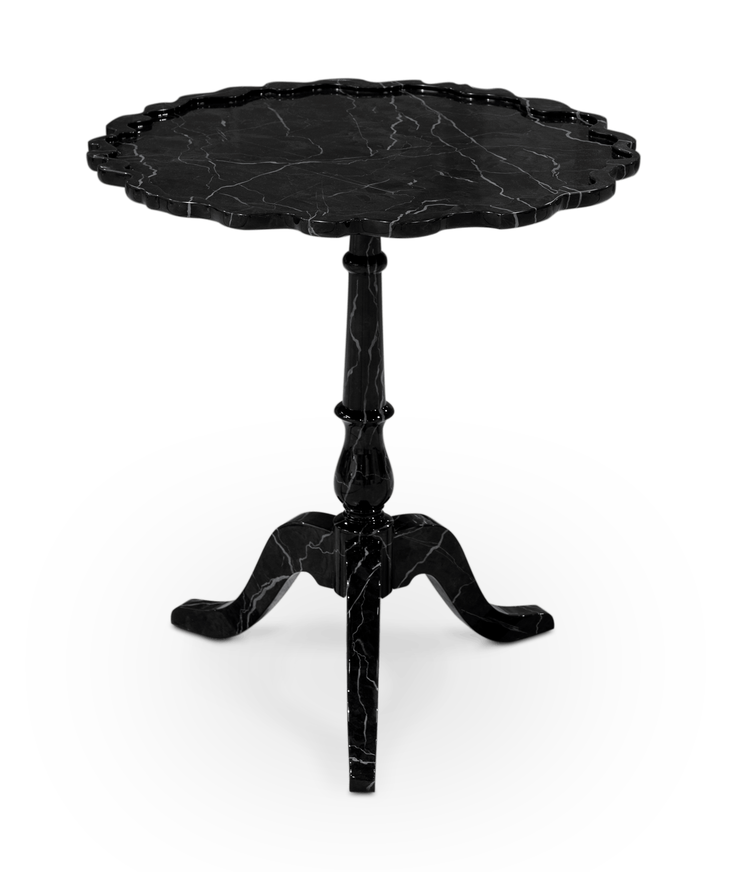 Table d'Appoint Finition Marbre Aegis