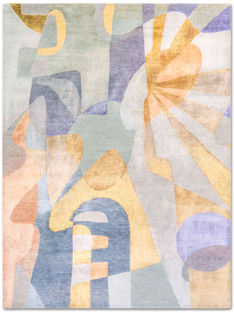 Tapis de luxe Pastel Menthe