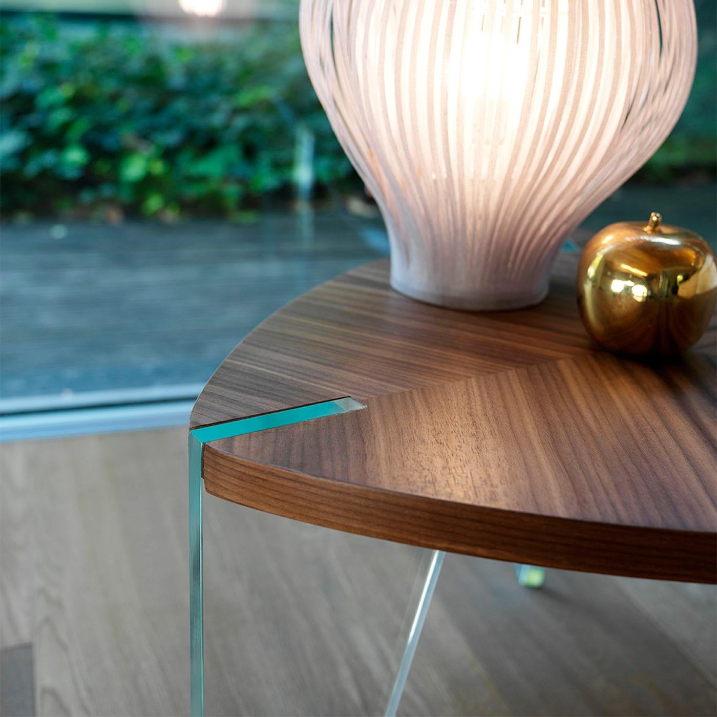 Table Basse Sospeso Marron | Dimensions: Ø 60 cm