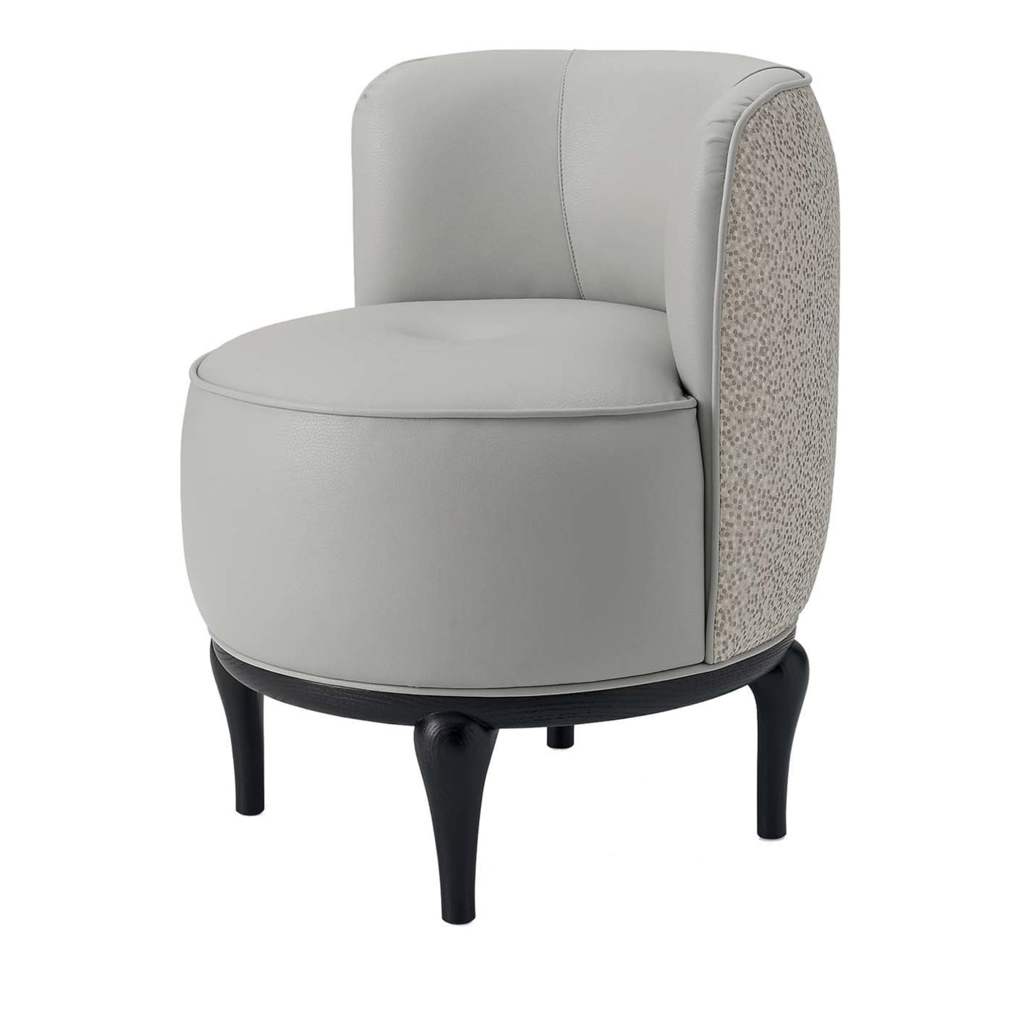 Fauteuil Lounge Rond Blanc