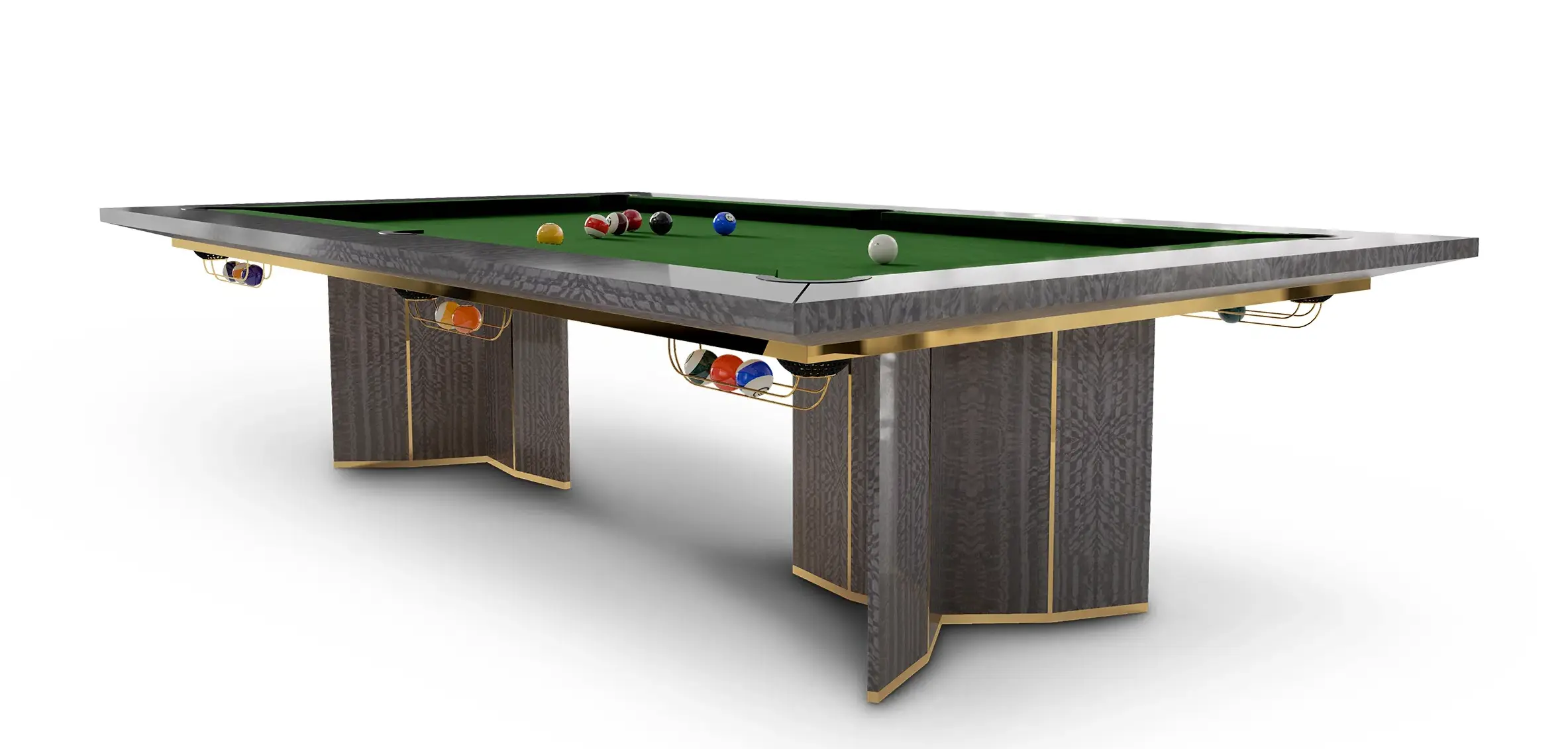 Table de Billard Snooker Elite Grise Table de Billard Snooker Elite Grise