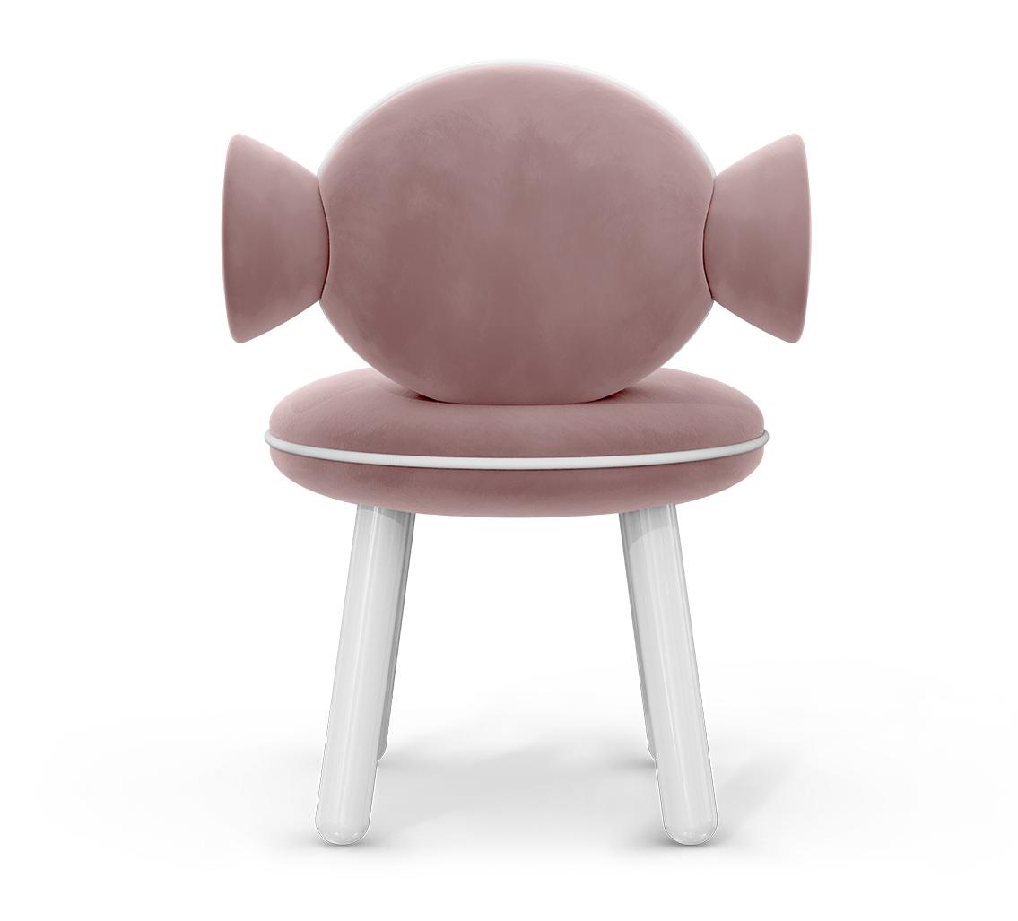 Chaise enfant Bonbon Rose