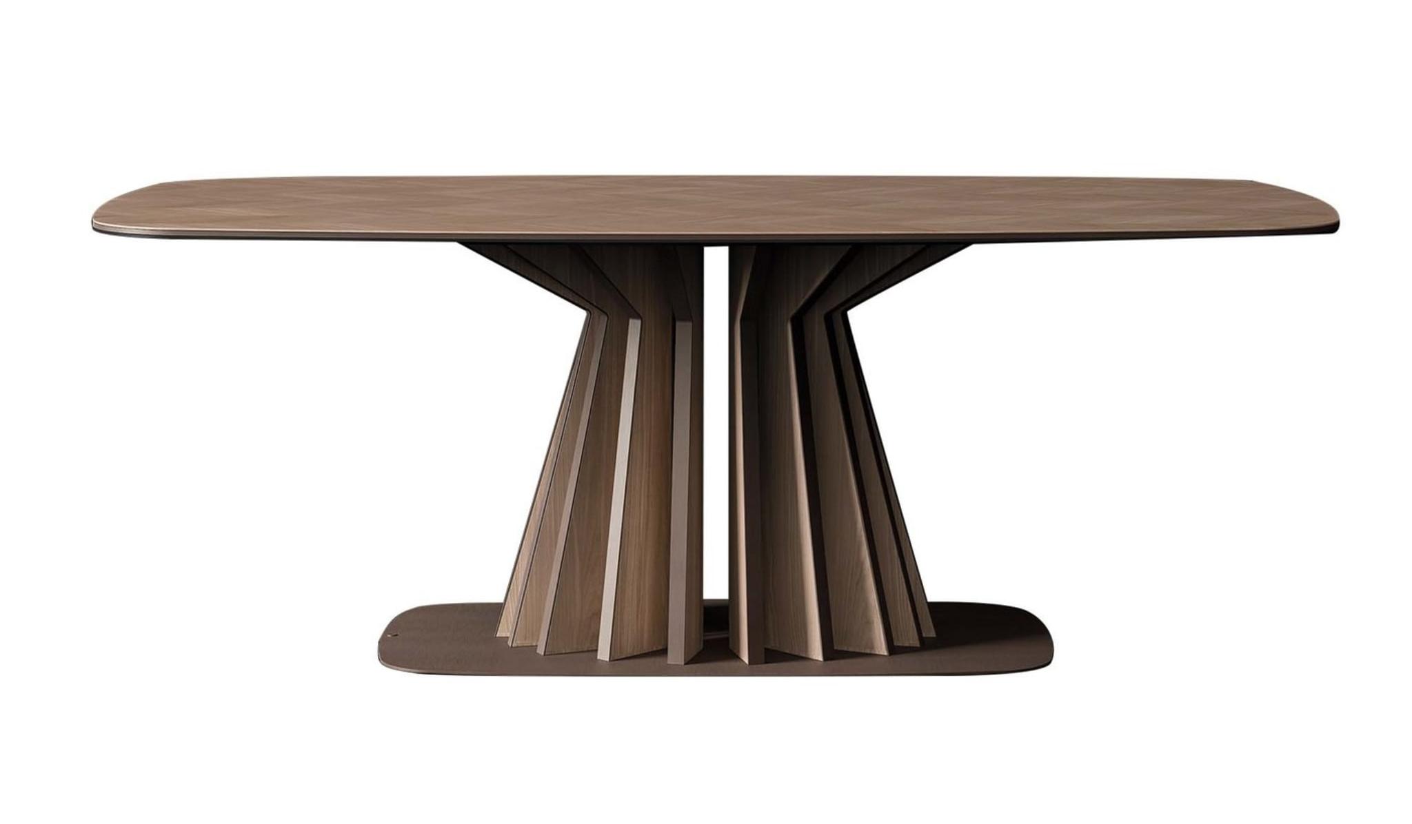 Table de Salle à Manger Rectangulaire Claire | Dimensions: L 220 cm
