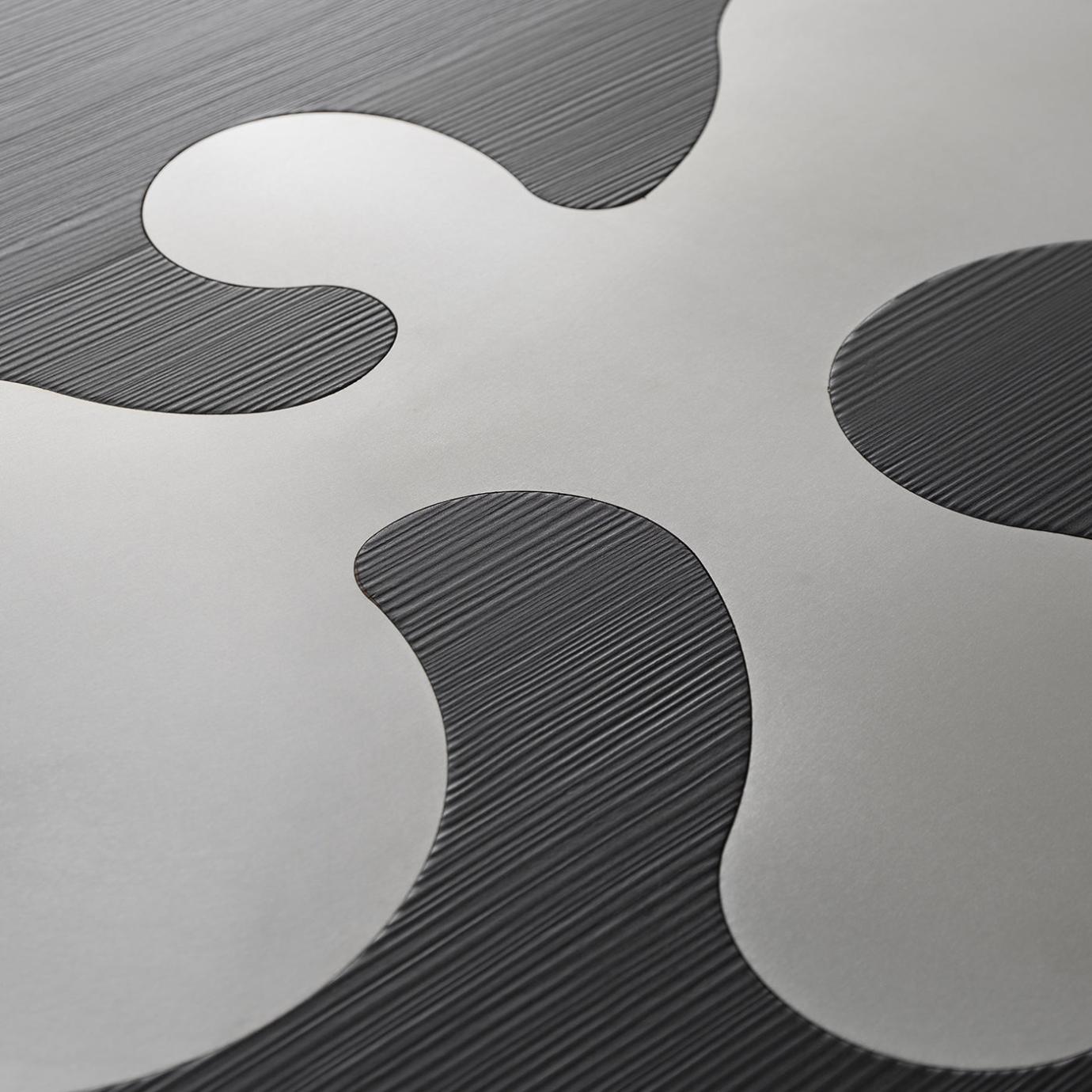Table Basse Ronde Noire