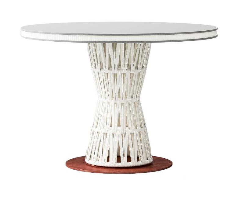 Table De Salle À Manger Blanche Intérieur / Extérieur