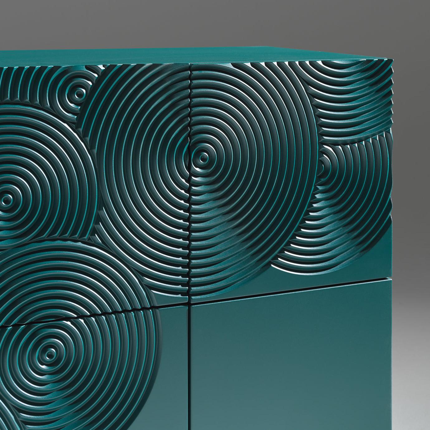 Buffet Contemporain Bleu