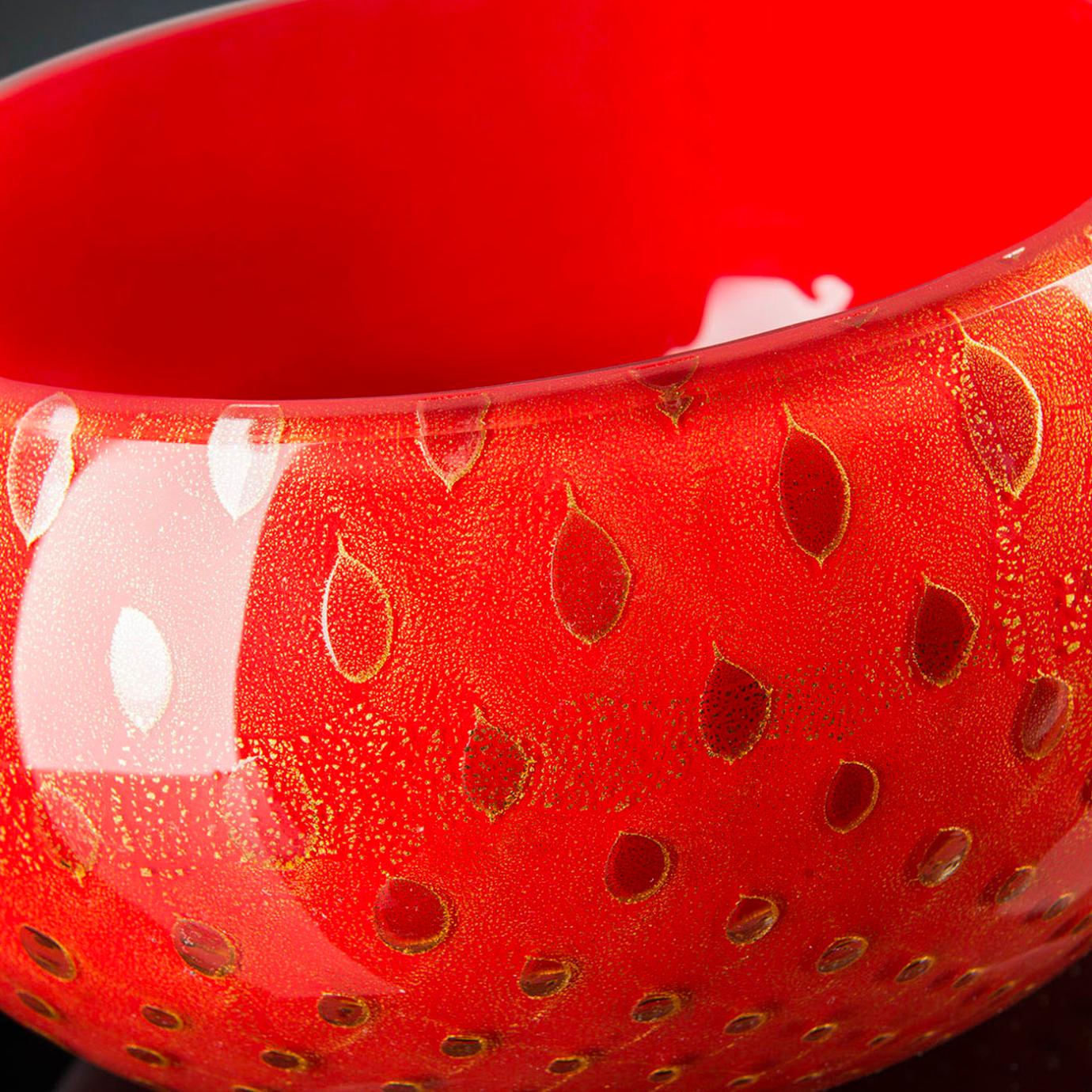 Coupe Mocenigo rouge et or