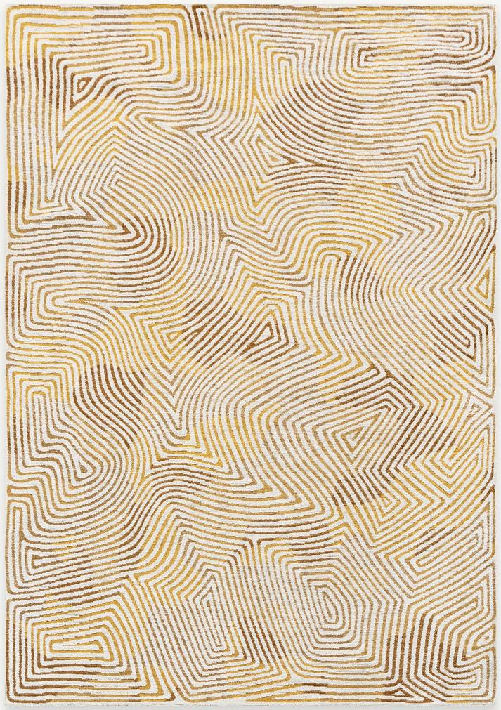 Tapis Yellow Hippy 9799