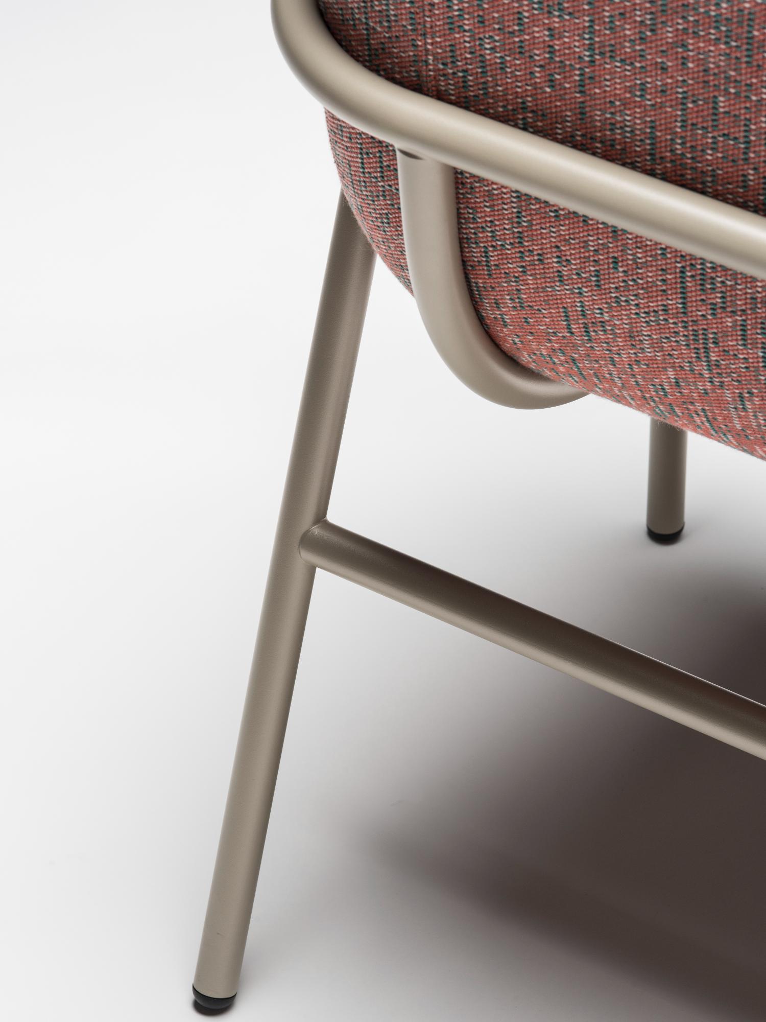 Chaise Flora Rose