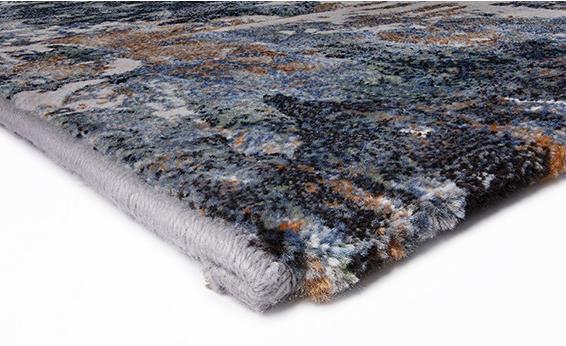 Tapis Abstrait Tissé Machine