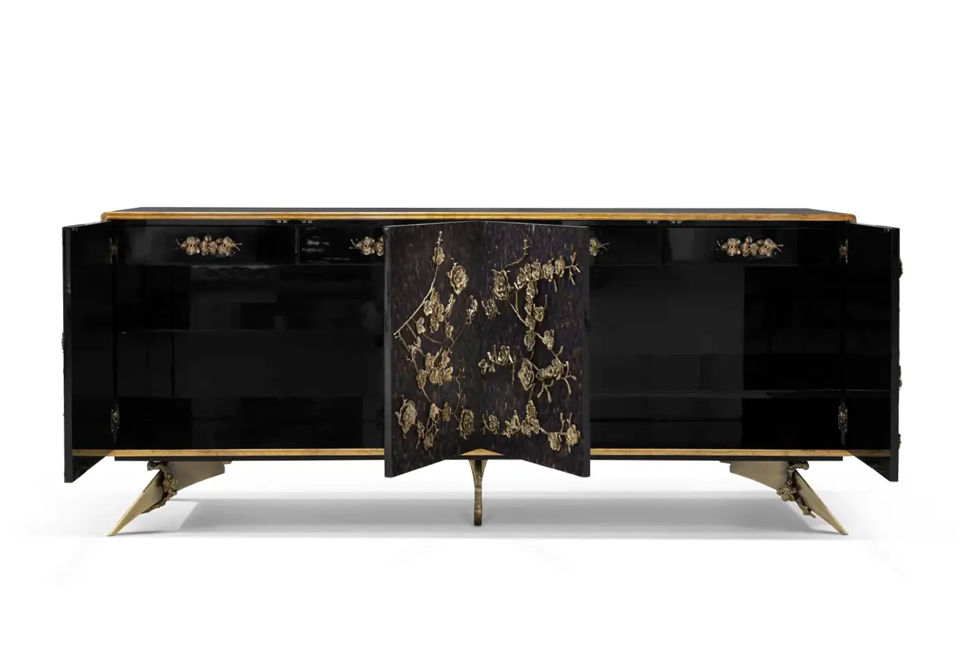 Cabinet Plume de Paon Violette Spellbound