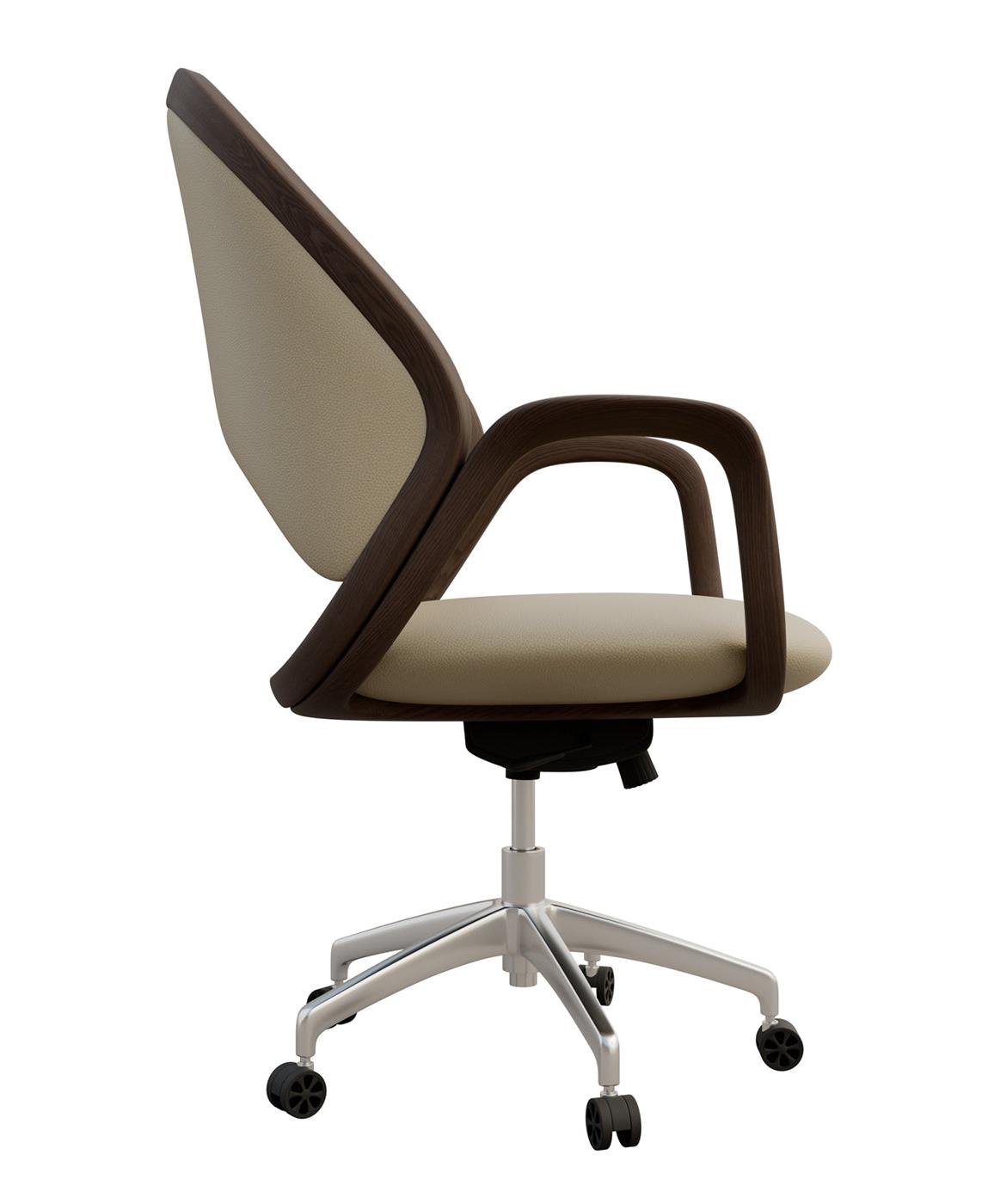 Chaise de bureau pivotante Agatha