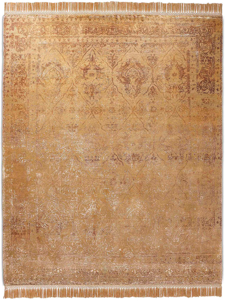 Tapis fait main de luxe Zero Pile | Taille: 140 x 210 cm
