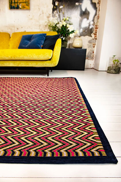 Tapis Dolomiti 9009 Blu Rosa