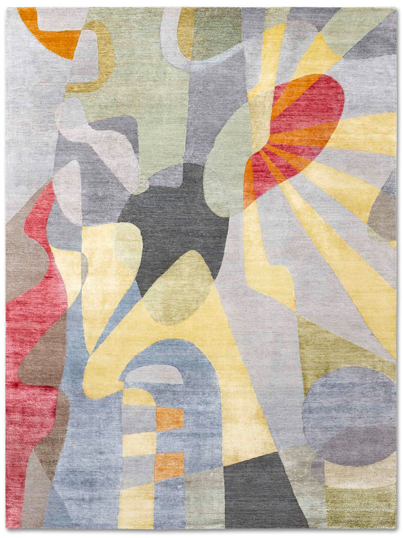 Tapis noué main Original | Taille: 122 x 183 cm