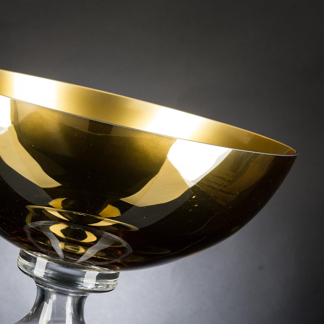 Vase doré Alice