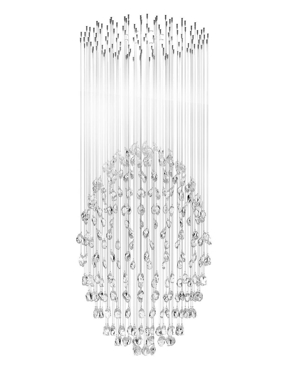 Lustre Œuf en Cristal