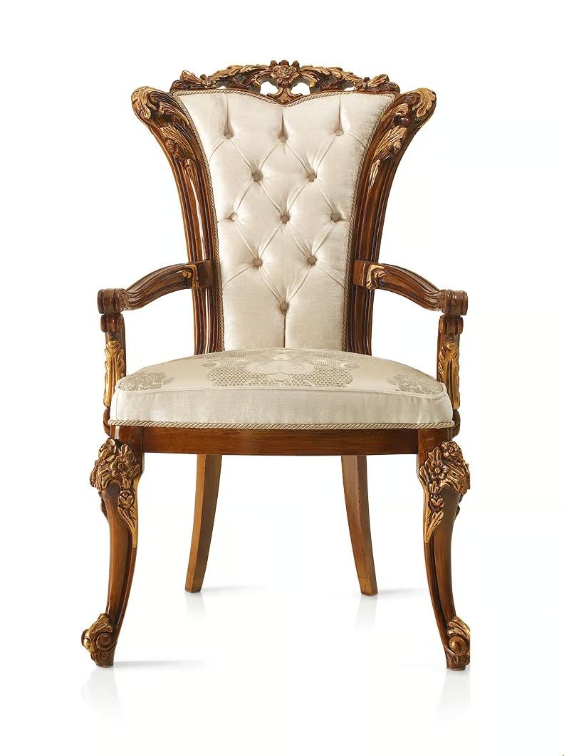 Chaise Italienne Dolcevita avec Accoudoirs
