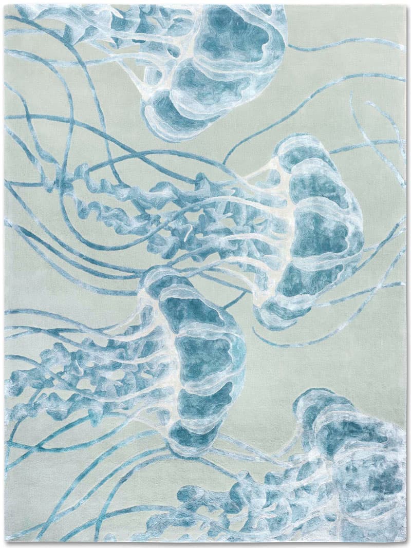 Tapis noué main Méduse | Taille: 274 x 365 cm