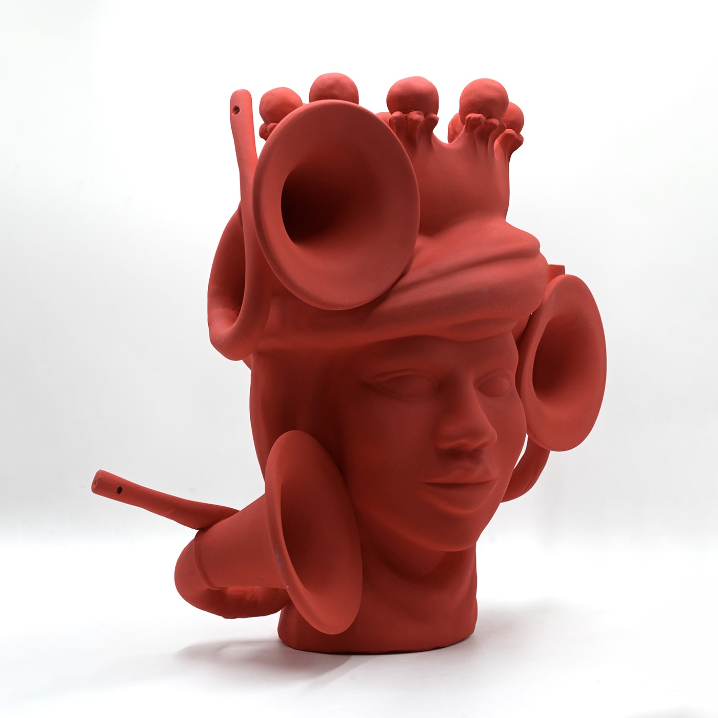 Sculpture Tête De Maure Artisanale