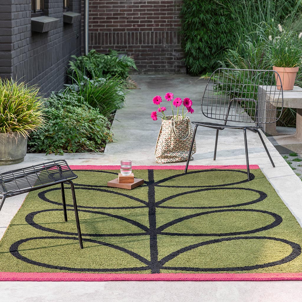 Tapis Tige Linéaire Olive Extérieur