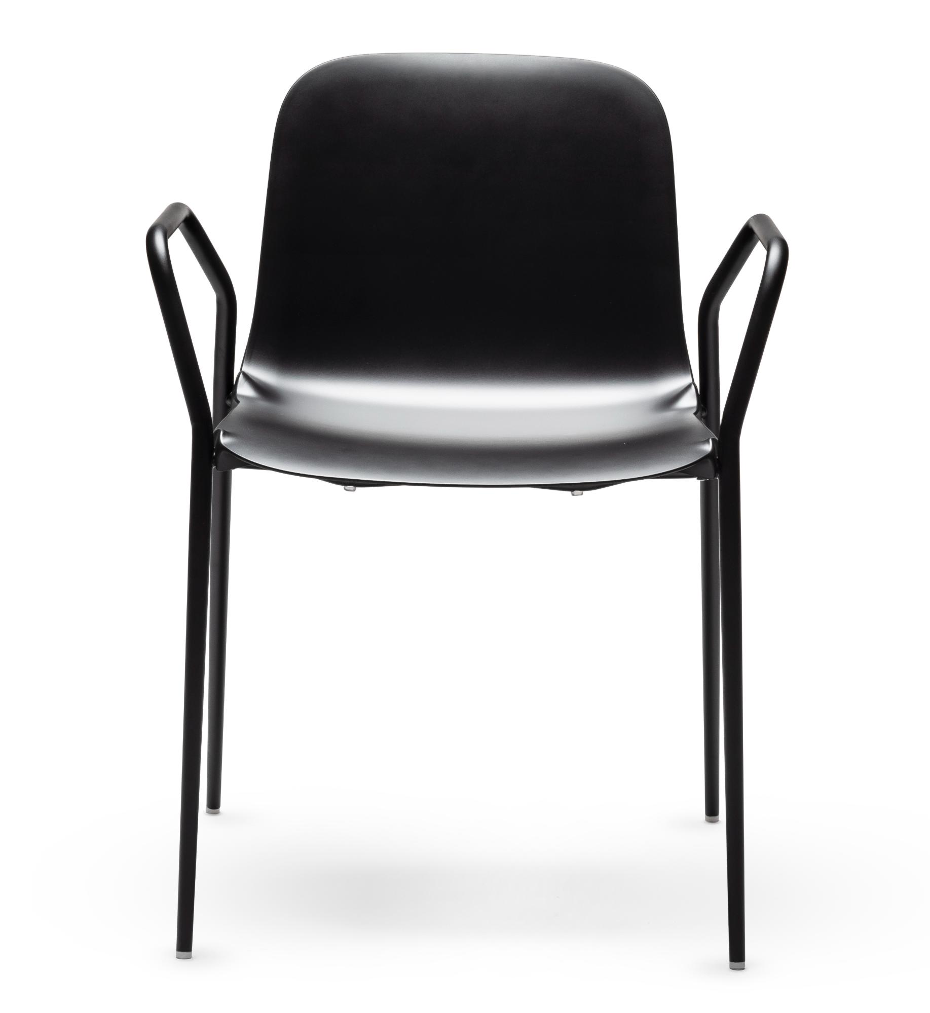 Chaise Dogo P Noire (Lot de 2)
