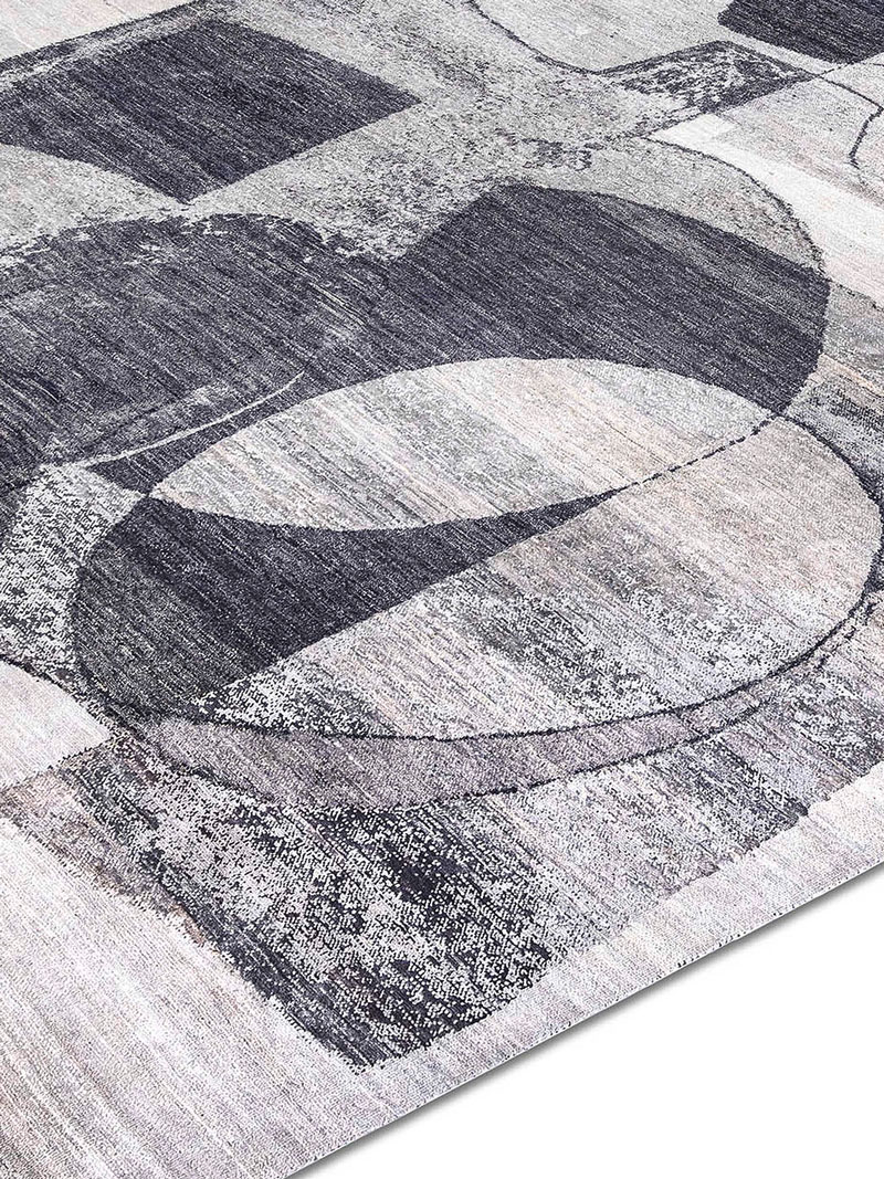 Tapis No. 13 Noir & Blanc