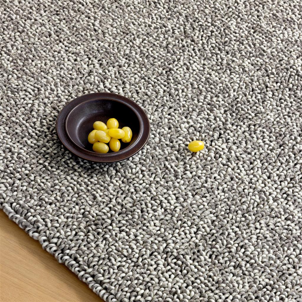 Tapis bouclé feutré Origin Boucles Pierre Nordique | Taille: 170 x 240 cm