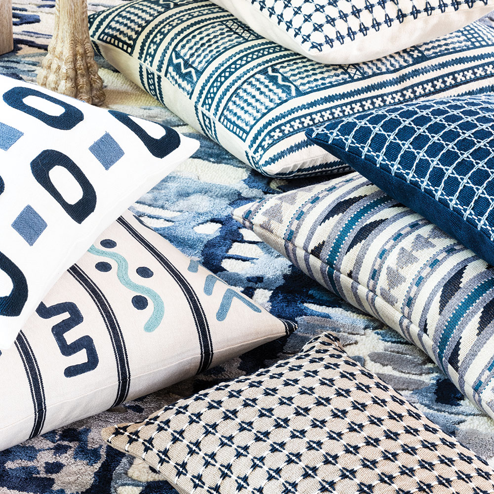 Kuba Coussin Décoratif