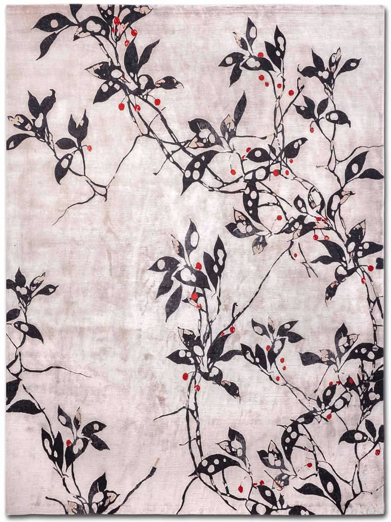 Tapis tissé main Kimono