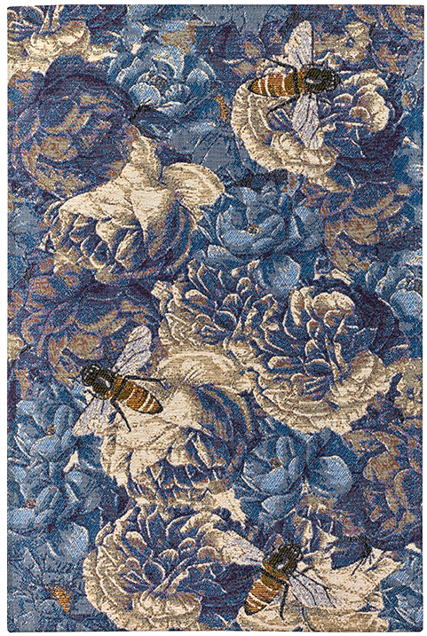 Tapis Coco' Rose Bleue
